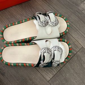 Hilfiger collection slide whit western metal details